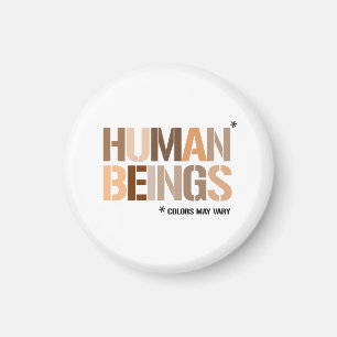 Íman SERES HUMANOS: As cores podem variar