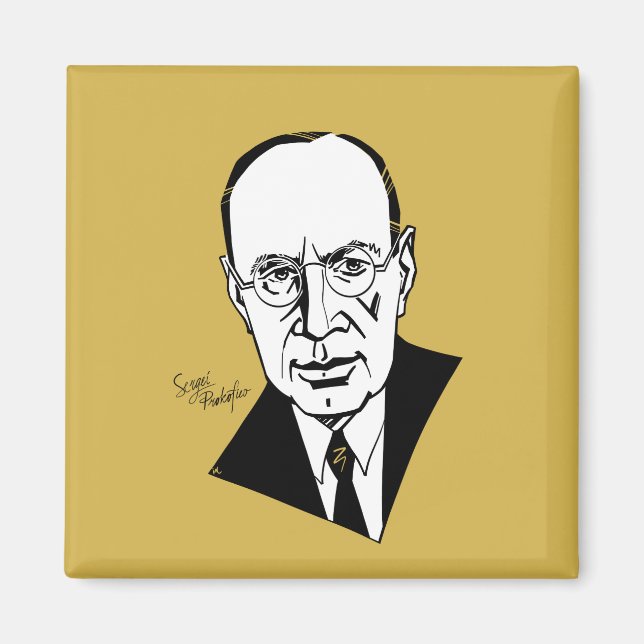Íman Sergei Prokofiev (Frente)
