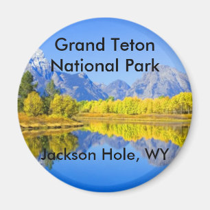 Íman Série grande 1 do parque nacional de Teton