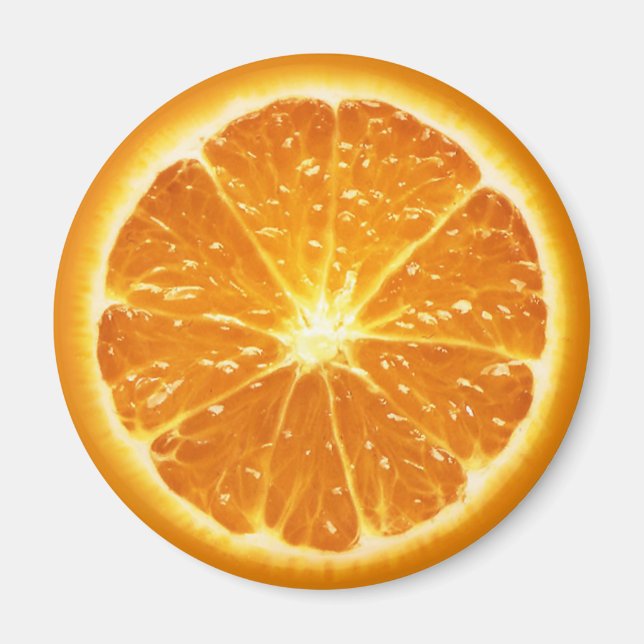 Íman Série Magnet de fruta - Laranja- (Frente)