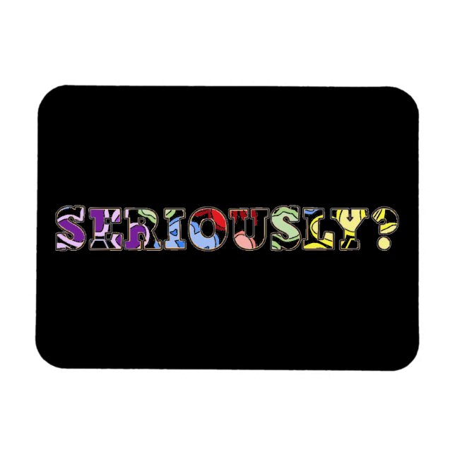 Íman Sério? Imagem Colorida (Horizontal)