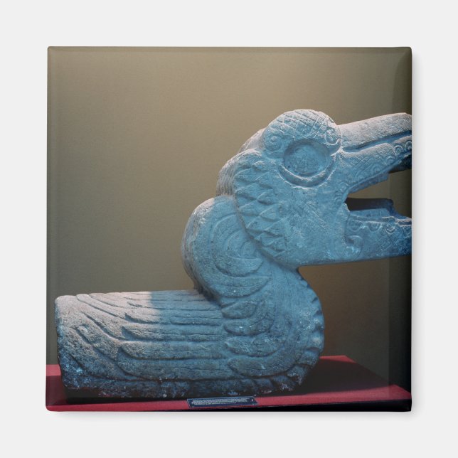 Íman Serpente Plumado, 800-900 AD (Frente)