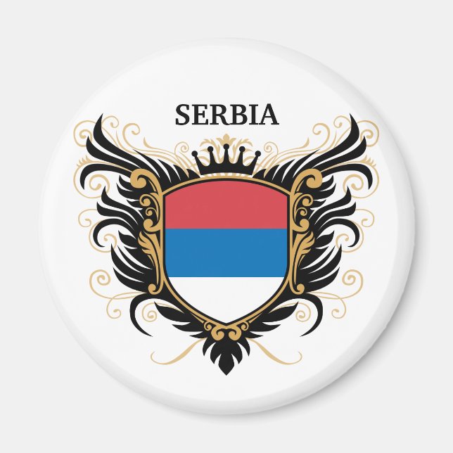 Íman Sérvia [personalizar] (Frente)