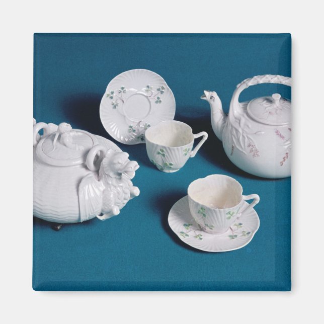 Íman Serviço de chá Belleek (Frente)