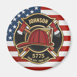 Íman Serviço de Emergência contra Fogo de Bombeiros - E