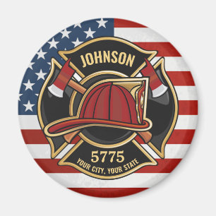 Íman Serviço de Emergência contra Fogo de Bombeiros - E