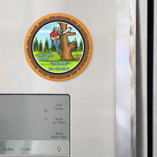 Íman Serviço de Remoção de Árvores Personalizado Negóci (In Situ (Fridge))