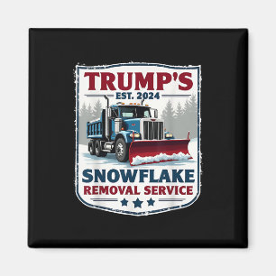 Íman Serviço de Remoção do Floco de Neve Enganado Trump