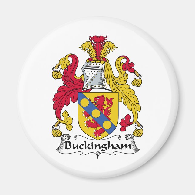 Íman Serviço Familiar Buckingham (Frente)