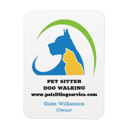 Íman Serviço Pet Sitter Dog Walking