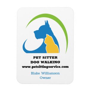 Íman Serviço Pet Sitter Dog Walking