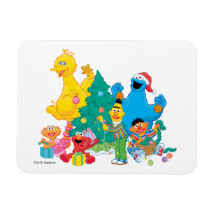 Íman Sesame Street Amigos de Natal