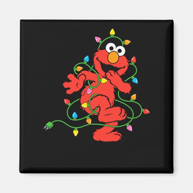Íman Sesame Street Elmo Christmas Lights Baby  (Frente)