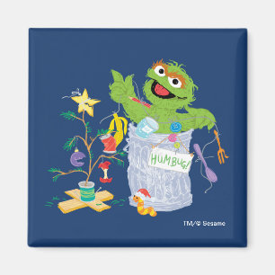 Íman Sesame Street   Oscar - Árvore de Natal