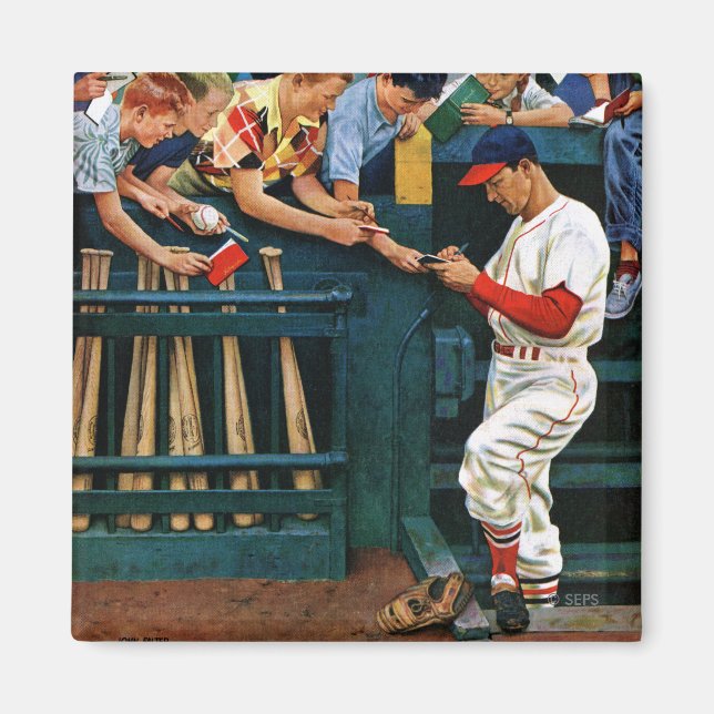 Íman Sessão Autografada (Frente)