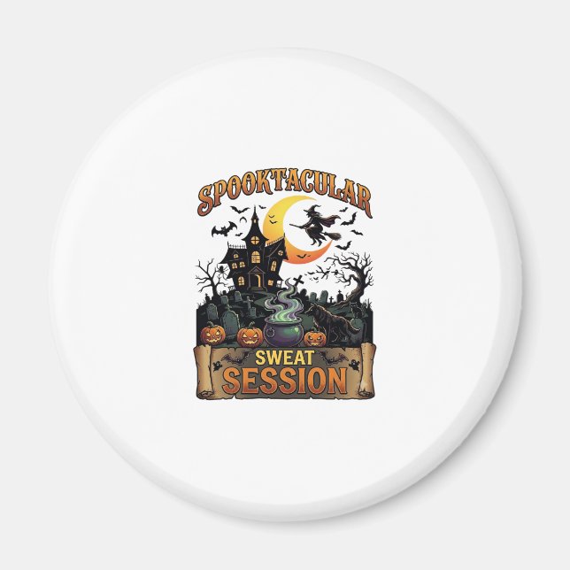 Íman Sessão de suor Espetacular de Espanto Casa Assombr (Frente)