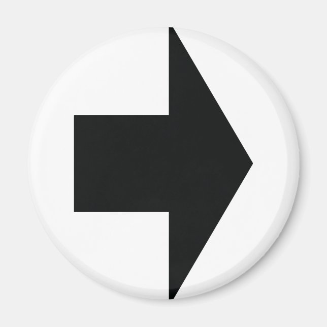 Íman seta para a direita (Frente)