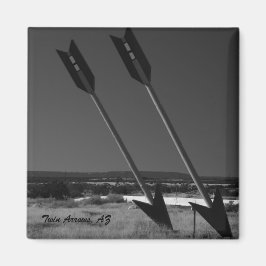 Íman Setas Gêmeas, AZ, Magnet