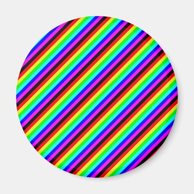 Íman sete cores (Frente)