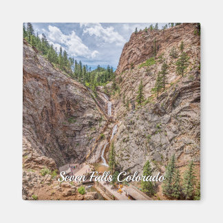 Íman Sete Falls Colorado Square Magnet