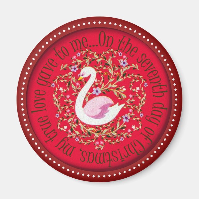 Íman Sete nadadores a nadar (Frente)