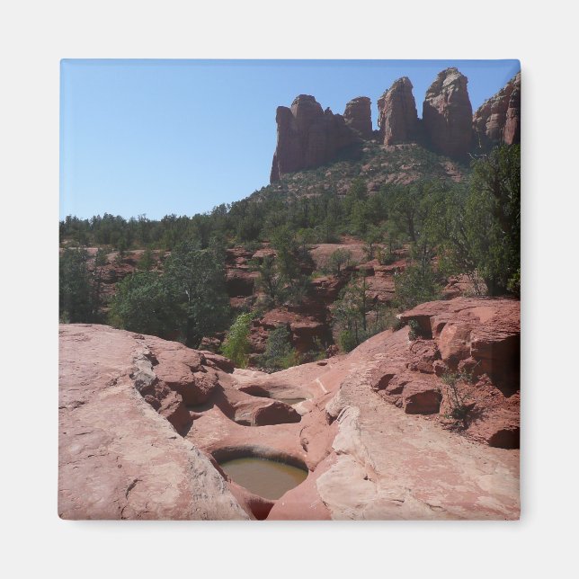Íman Sete Piscinas Sagradas em Sedona Arizona (Frente)