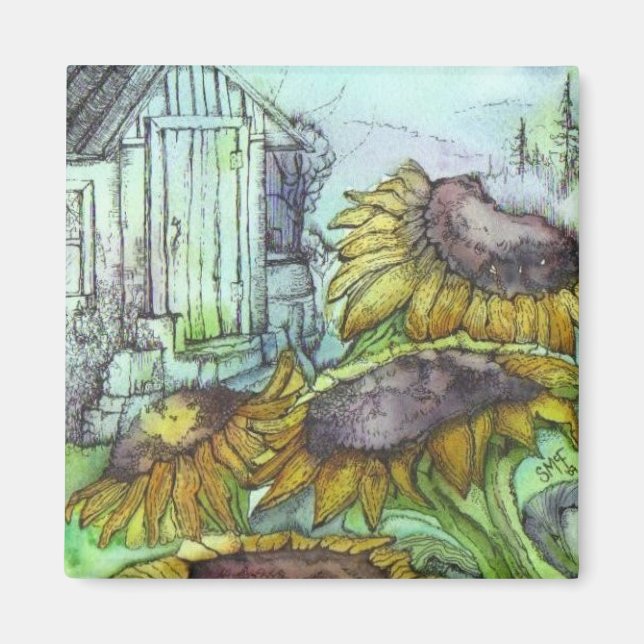 Íman Setembro no Jardim (Frente)