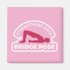 Íman Setu Bandhasana Bridge Pose • Strengthens Back Yog