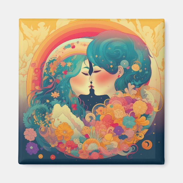 Íman Seu Amor, Seu Caminho | Estilo de Deco de Beijo Lé (Frente)