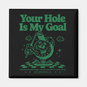 Íman Seu Buraco É Meu Objetivo Golfe Divertido