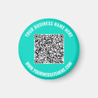 Seu Código QR e Ímã Promocional de Negócios com Te
