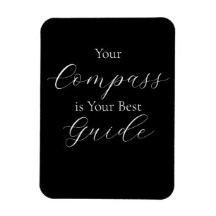 Íman "Seu Compass é o seu melhor guia"