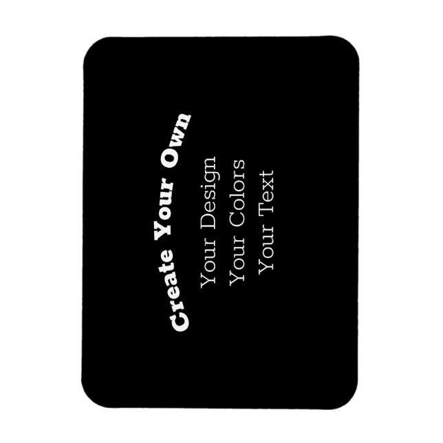 Íman Seu design personalizado aqui - (Vertical)