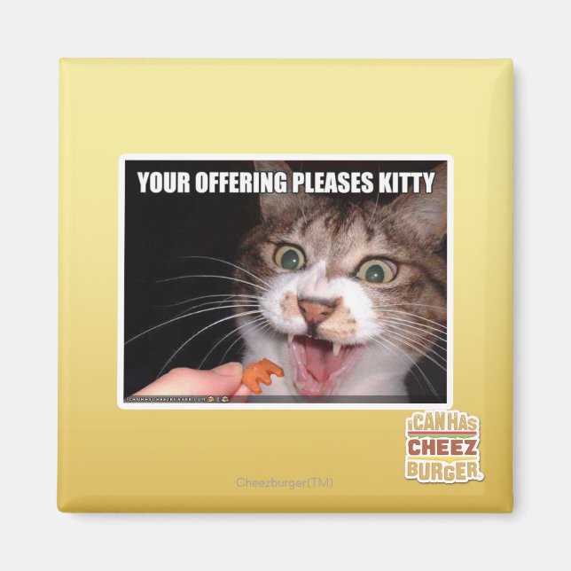 Íman Seu Gatinho de Prazos de Oferta (Frente)