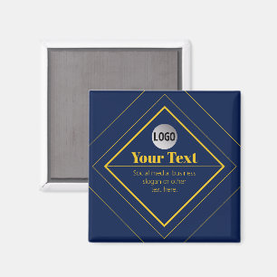 Íman Seu logotipo e modelo de design personalizável
