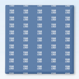 Íman Seu logotipo ou imagem | Padrão Vertical Stripes