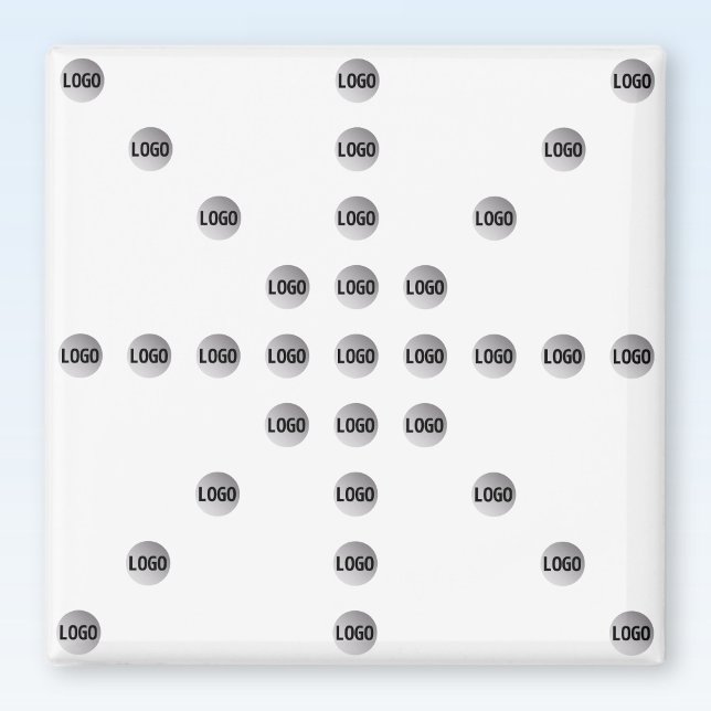 Íman Seu logotipo ou qualquer imagem carregada | Padrão (Criador carregado)