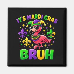 Íman Seu Mardi Gras Bruh Flamingo Fofo Mardi Gras Carna