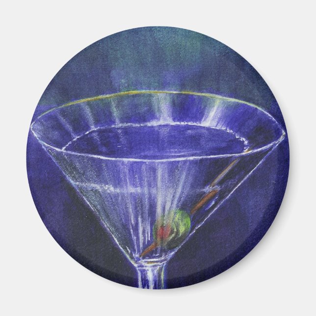 Íman seu martini - ímã (Frente)