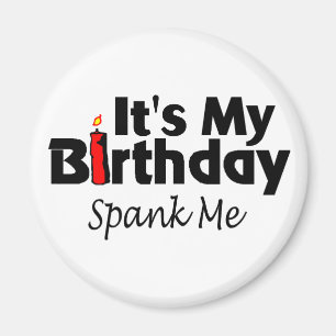 Íman Seu meu aniversário espanca-me