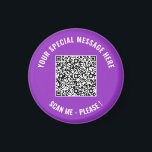 Íman Seu Modelo de Texto Personalizado e Imagem de Cor<br><div class="desc">Escolha Cores e Fontes - Design Seus Próprios Magnetos Personalizados com seu Código QR Especial Informações de Verificação e Promocional de Texto Personalizado Negócios ou Presente de Magnetos Funny Pessoal - Adicione seu Código QR - Imagem - Foto ou Logotipo / e Texto - Nome ou outras informações / mensagem...</div>