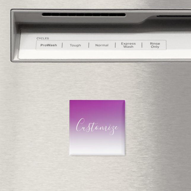 Íman Seu Nome | Letra Elegante (In Situ (Dishwasher))