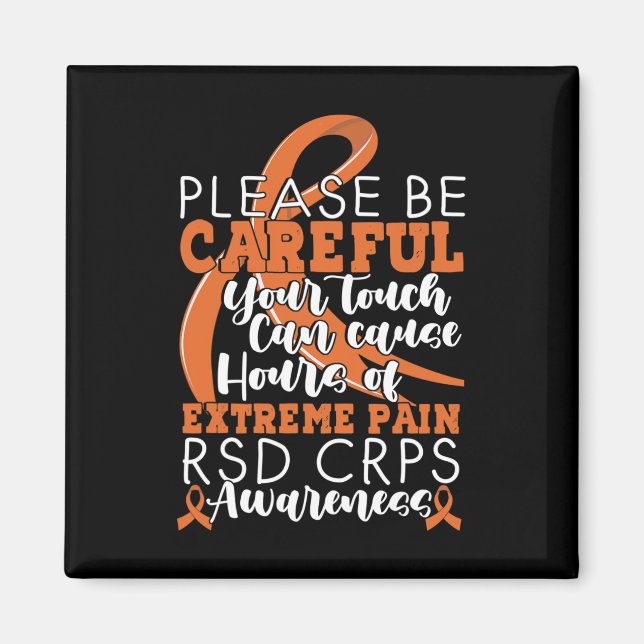 Íman Seu toque pode causar dor extrema, suporte a CRPS  (Frente)