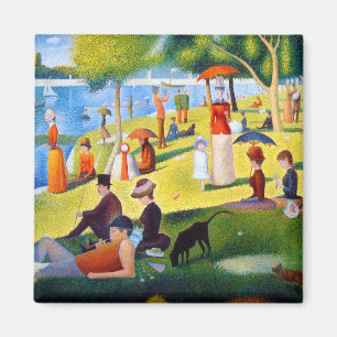 Íman Seurat: Um domingo em La Grande Jatte
