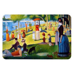 Íman Seurat: Um domingo no La Jatte grandioso