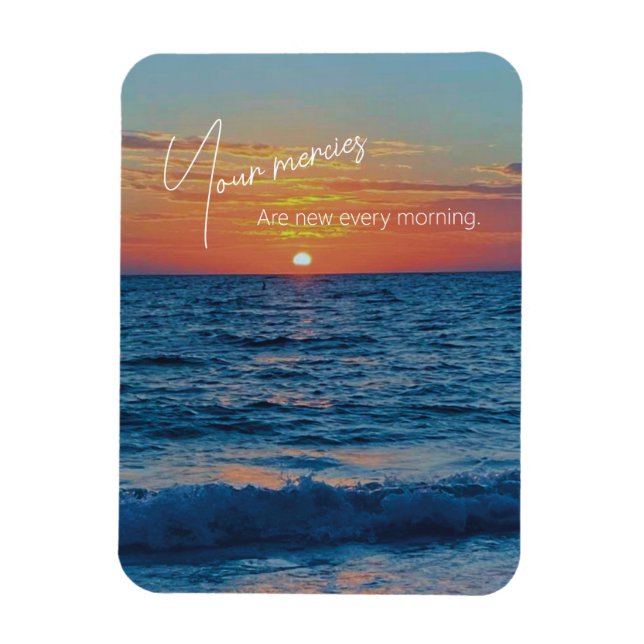 Íman Seus Compaixões São Novos Toda Manhã (Vertical)