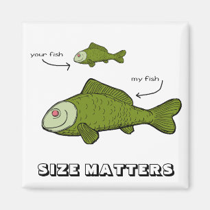 Íman Seus peixes. Meus peixes. Matérias do tamanho?!