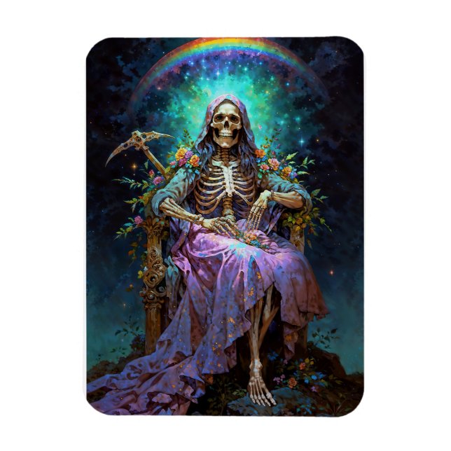 Íman Seven Potencies Santa Muerte (Vertical)
