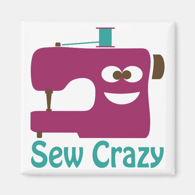 Íman Sew Crazy (Frente)