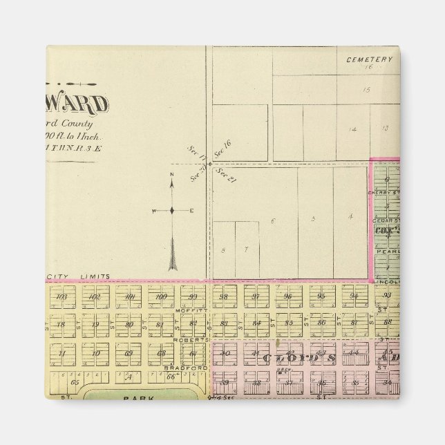 Íman Seward, Nebraska (Frente)